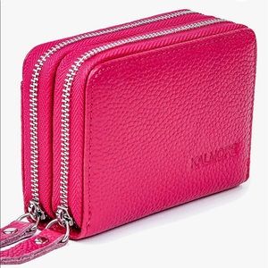 Kalmore genuine leather handmade wallet w:rfid blocking
